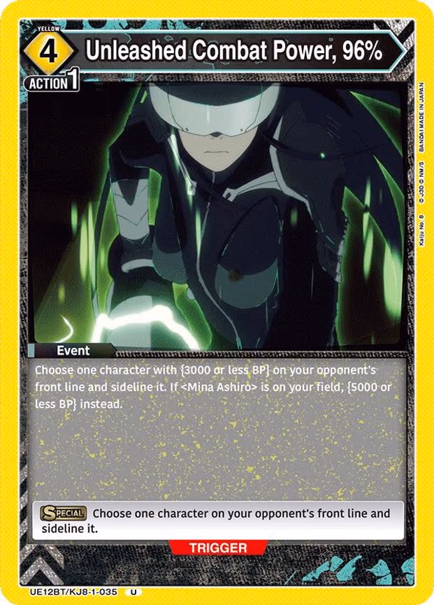 Unleashed Combat Power, 96% - Uncommon (UE12BT/KJ8-1-035)