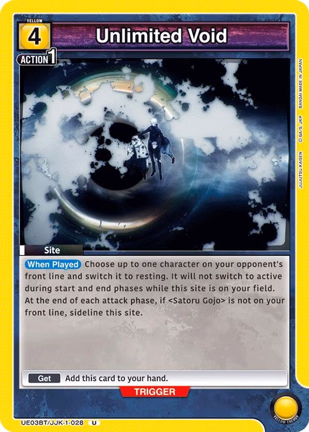 Unlimited Void - Uncommon (UE03BT/JJK-1-028)