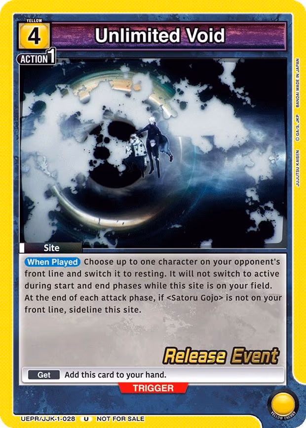 Unlimited Void - Uncommon (UEPR/JJK-1-028)