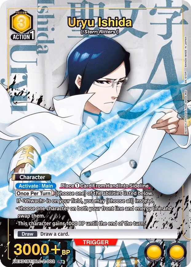 Uryu Ishida (R - Rare 1-Star (UEX01BT/BLC-2-002)