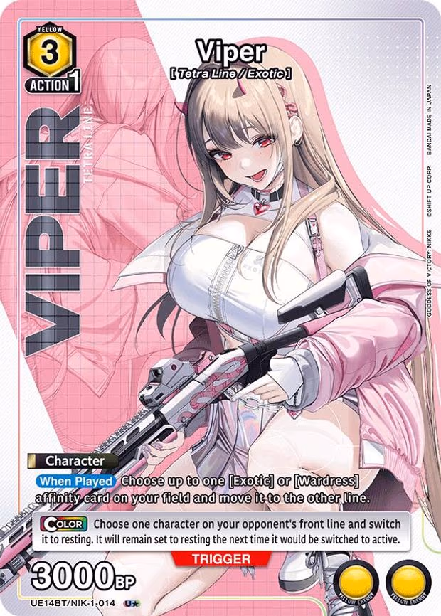 Viper (014) (U - Uncommon 1-Star (UE14BT/NIK-1-014)