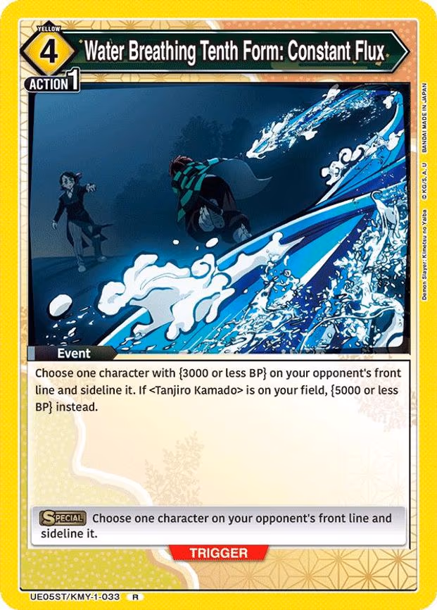 Water Breathing Tenth Form: Constant Flux