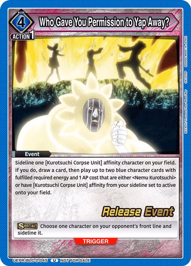 Who Gave You Permission to Yap Away? - Uncommon (UEPR/BLC-2-045)