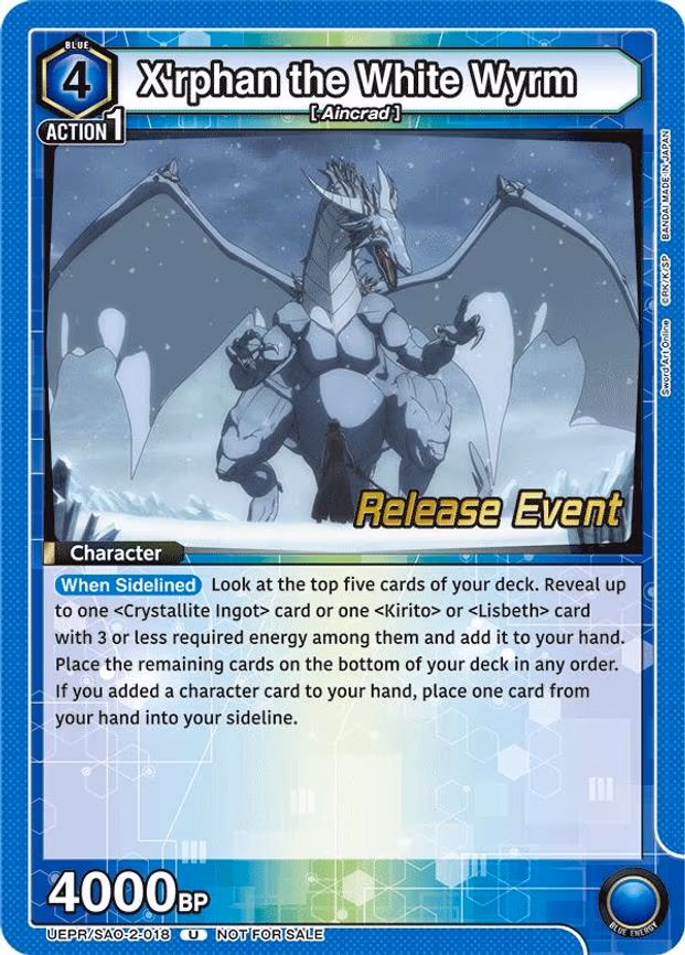 X'rphan the White Wyrm - Uncommon (UEPR/SAO-2-018)