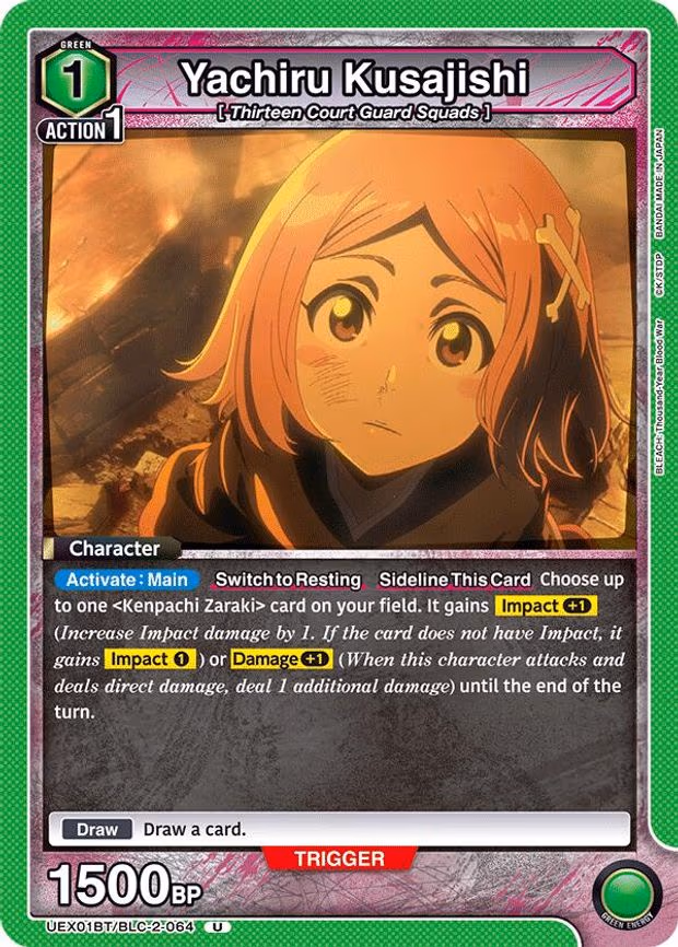 Yachiru Kusajishi - Uncommon (UEX01BT/BLC-2-064)