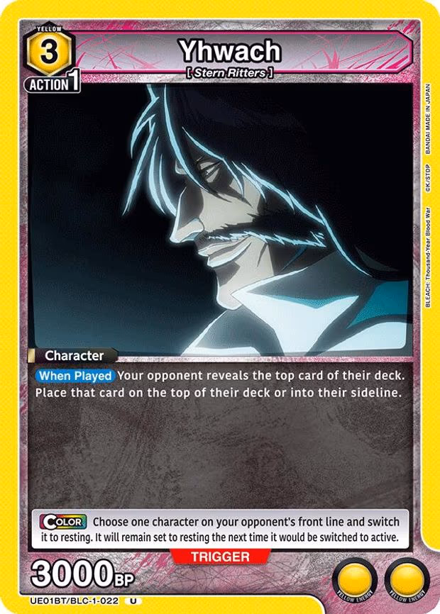 Yhwach - Uncommon (UE01BT/BLC-1-022)
