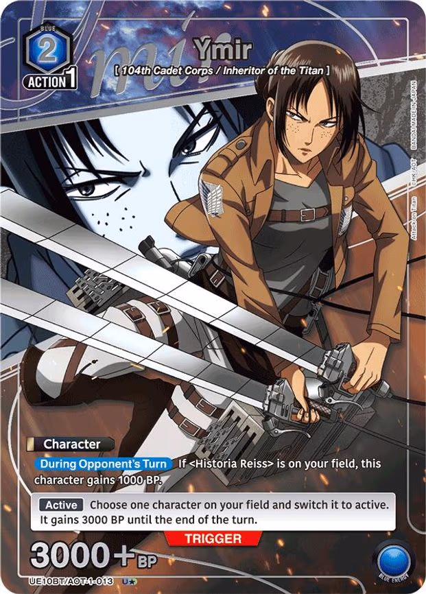 Ymir (013) (U - Uncommon 1-Star (UE10BT/AOT-1-013)