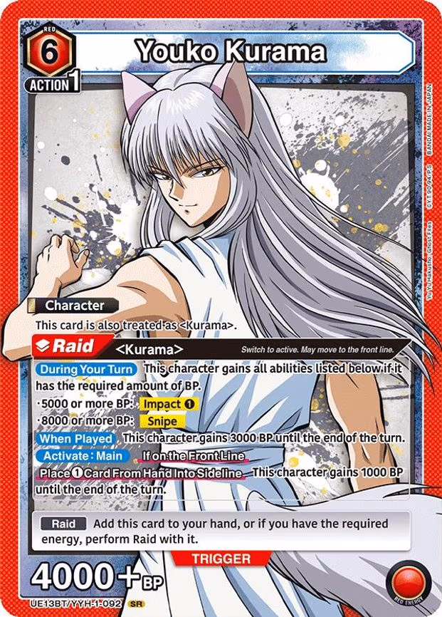 Youko Kurama - Super Rare (UE13BT/YYH-1-092)