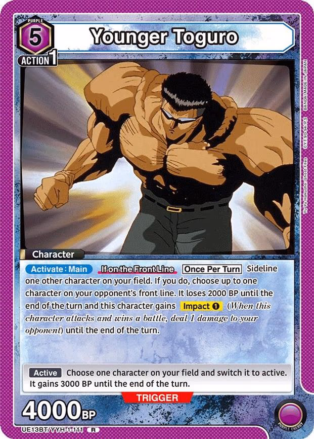 Younger Toguro - Rare (UE13BT/YYH-1-111)