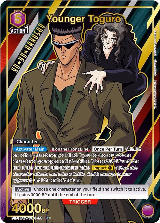Younger Toguro (111) (R - Rare 1-Star (UE13BT/YYH-1-111)