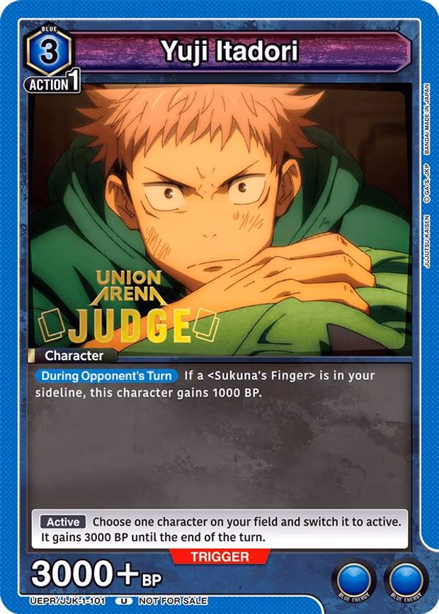 Yuji Itadori (101) (Judge Pack) - Uncommon (UEPR/JJK-1-101)