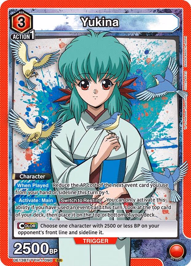 Yukina - Super Rare (UE13BT/YYH-1-090)