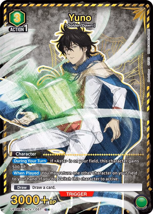 Yuno (057) (U - Uncommon 1-Star (UE08BT/BCV-1-057)