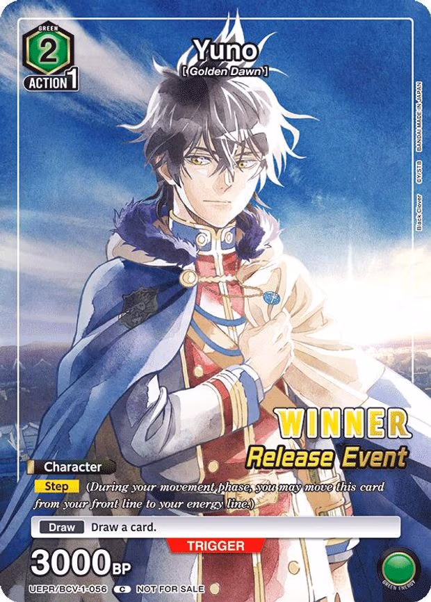 Yuno (Release Event Winner) - Common (UEPR/BCV-1-056)