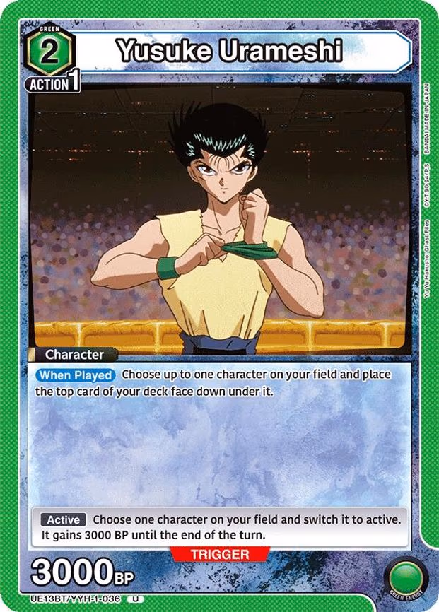 Yusuke Urameshi - Uncommon (UE13BT/YYH-1-036)