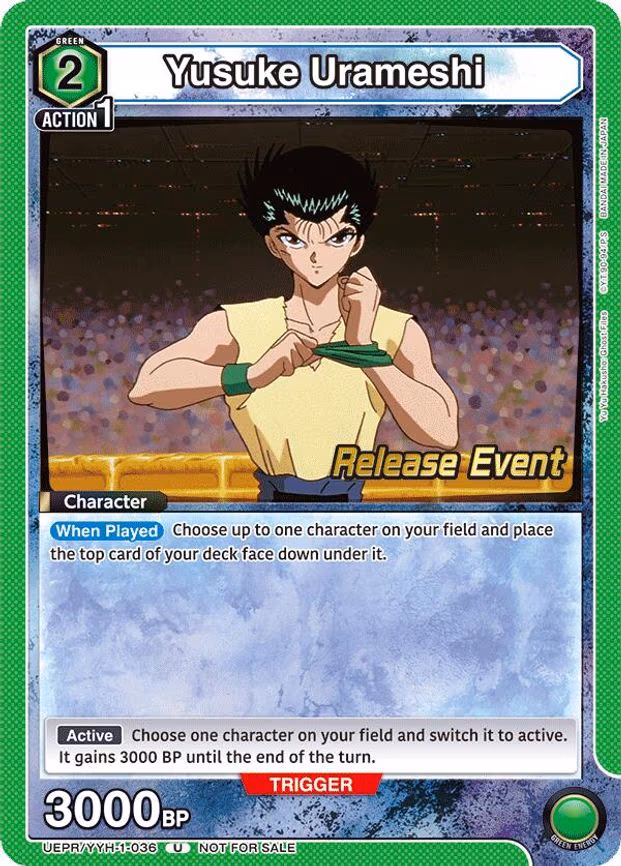 Yusuke Urameshi - Uncommon (UEPR/YYH-1-036)