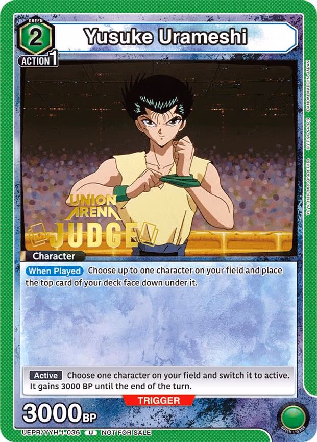 Yusuke Urameshi (036) (Judge Pack) - Uncommon (UEPR/YYH-1-036)