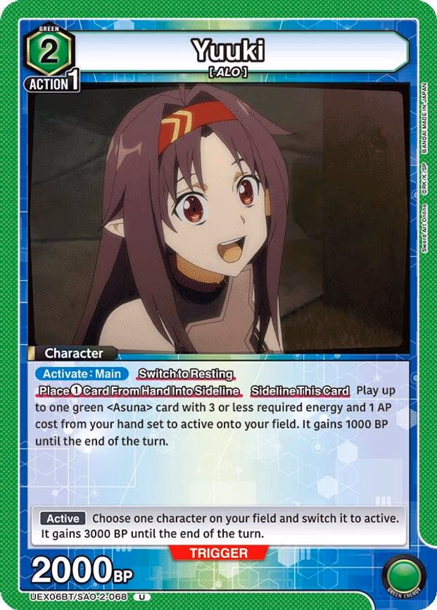 Yuuki - Uncommon (UEX06BT/SAO-2-068)
