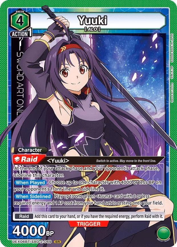 Yuuki - Super Rare (UEX06BT/SAO-2-069)