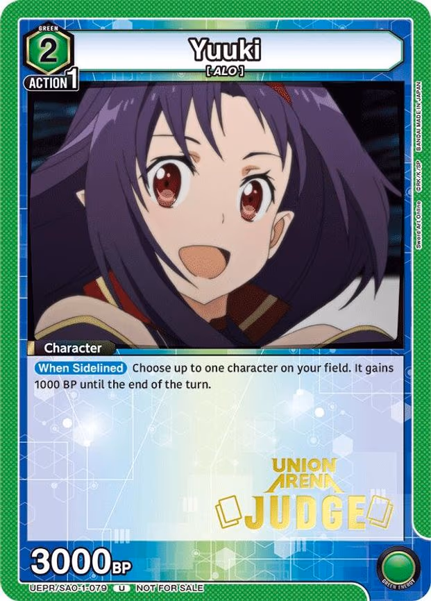 Yuuki (Judge Pack) - Uncommon (UEPR/SAO-1-079)