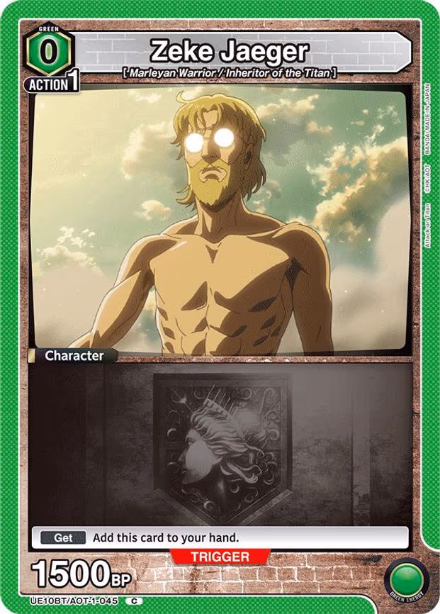 Zeke Jaeger - Common (UE10BT/AOT-1-045)