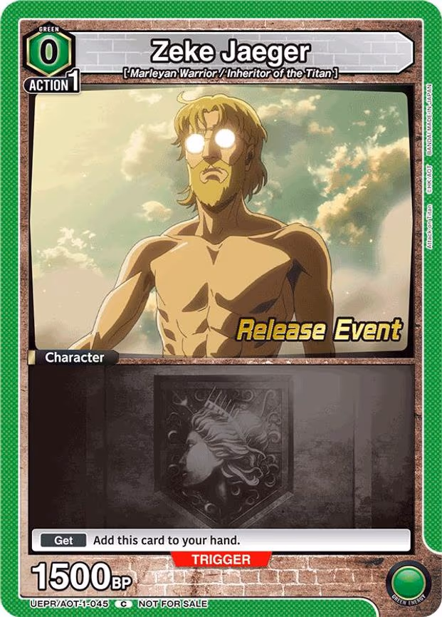 Zeke Jaeger - Common (UEPR/AOT-1-045)