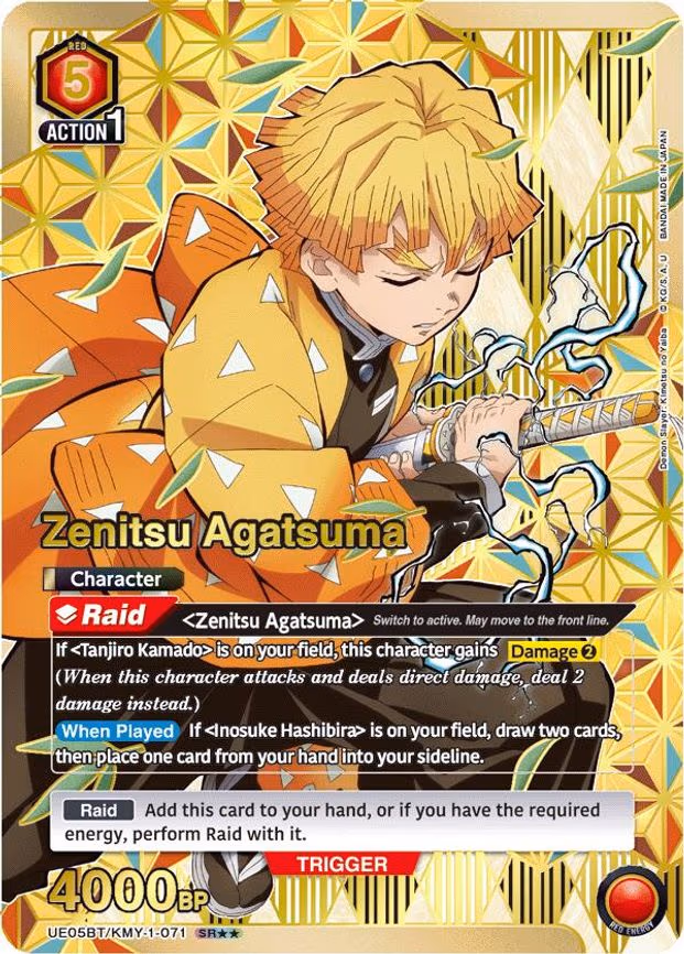 Zenitsu Agatsuma (071) (SR