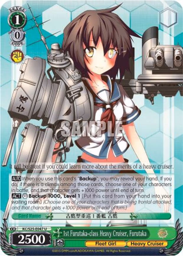 1st Furutaka-class Heavy Cruiser, Furutaka