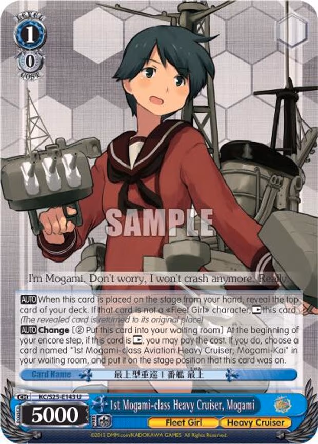 1st Mogami-class Heavy Cruiser, Mogami