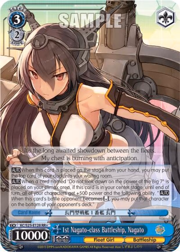 1st Nagato-class Battleship, Nagato