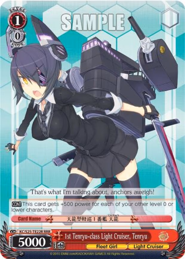 1st Tenryu-class Light Cruiser, Tenryu