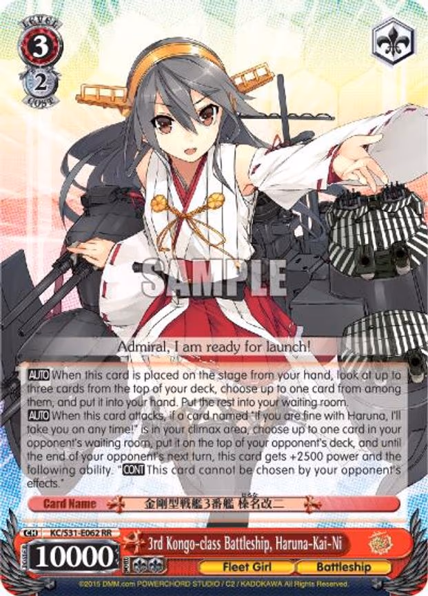 3rd Kongo-class Battleship, Haruna-Kai-Ni