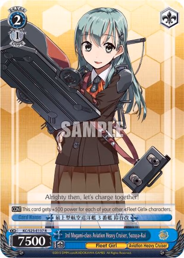 3rd Mogami-class Aviation Heavy Cruiser, Suzuya-Kai
