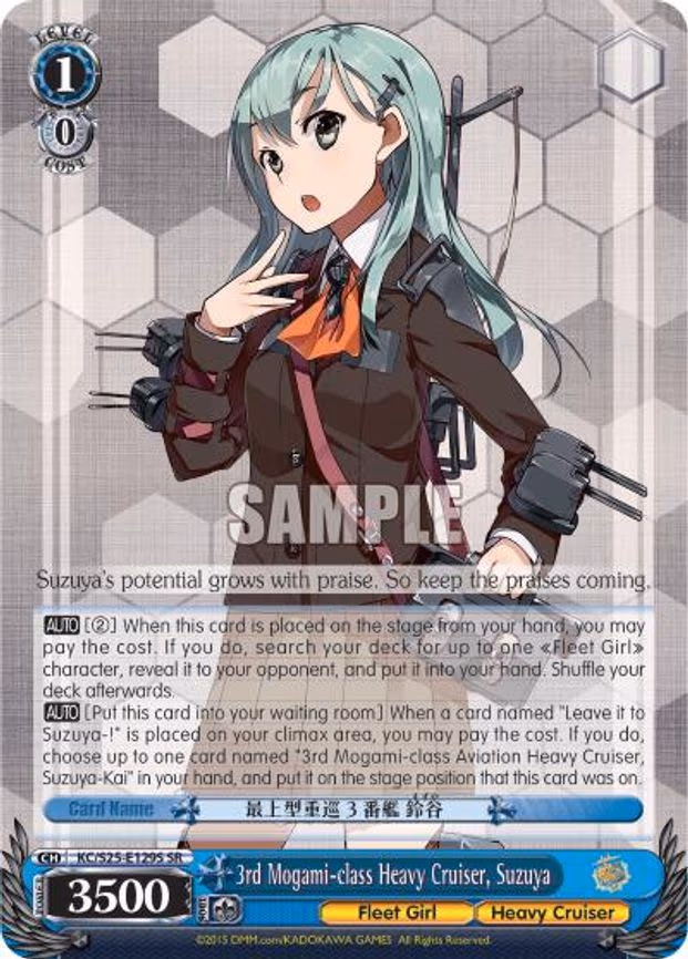 3rd Mogami-class Heavy Cruiser, Suzuya