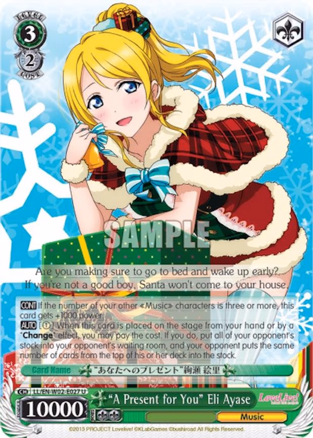 "A Present for You" Eli Ayase