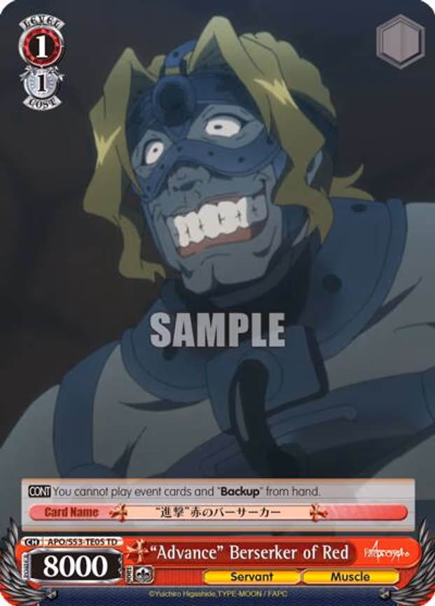 "Advance" Berserker of Red