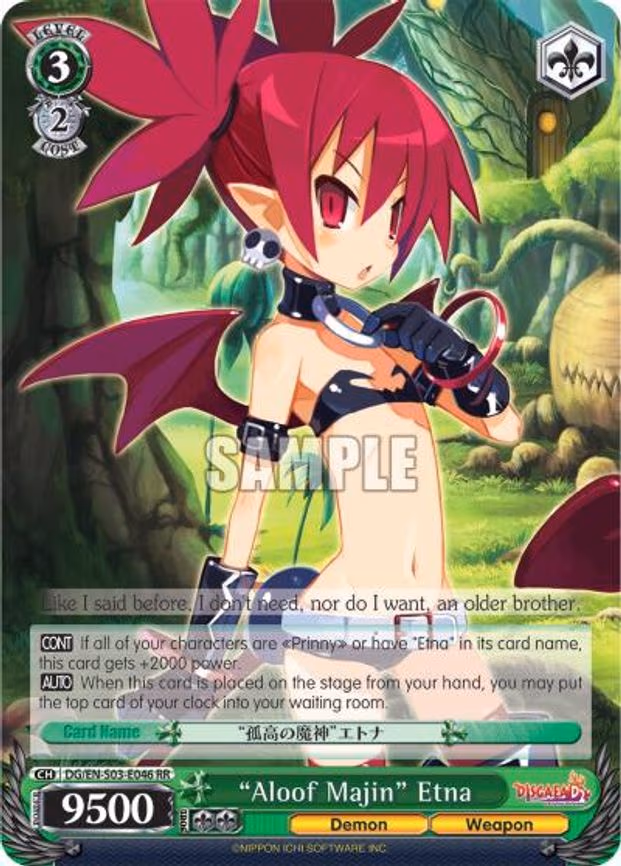"Aloof Majin" Etna