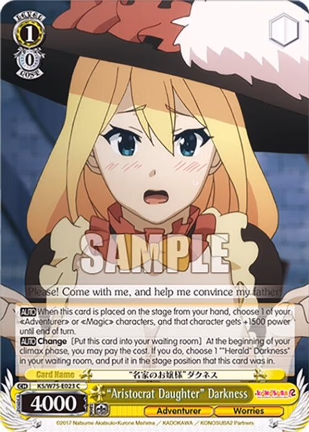 "Aristocrat Daughter" Darkness