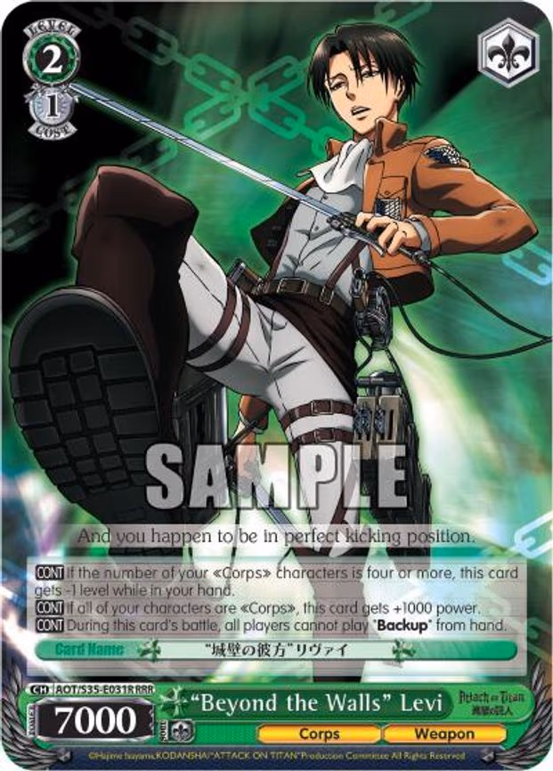 "Beyond the Walls" Levi