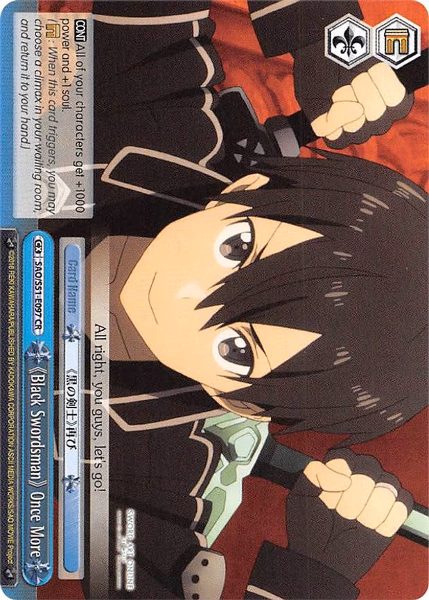"Black Swordsman" Once More