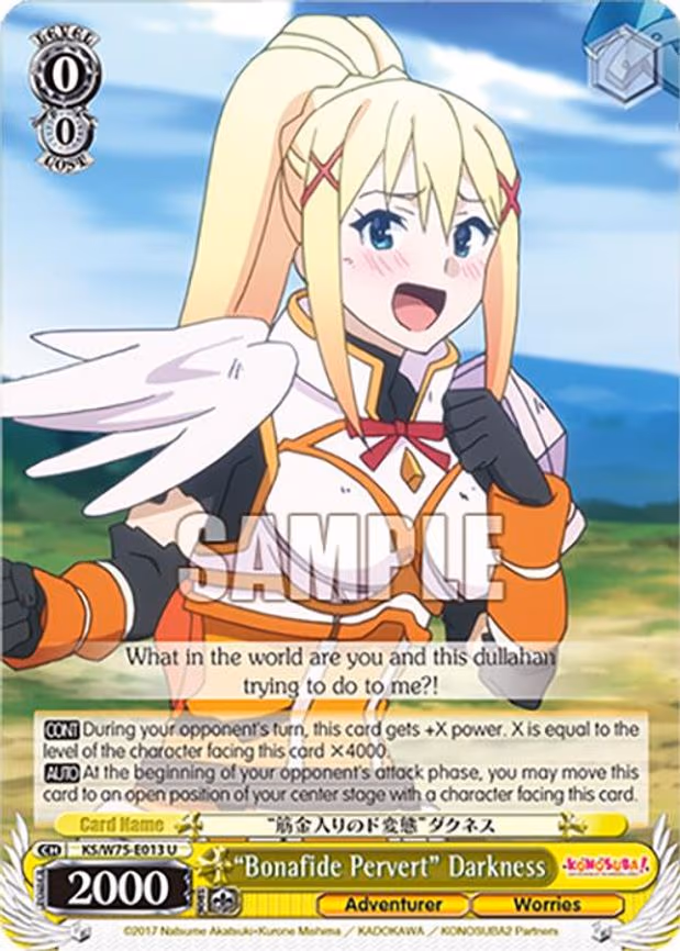 "Bonafide Pervert" Darkness