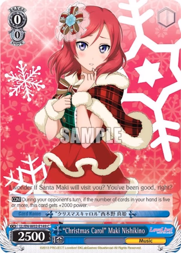 "Christmas Carol" Maki Nishikino