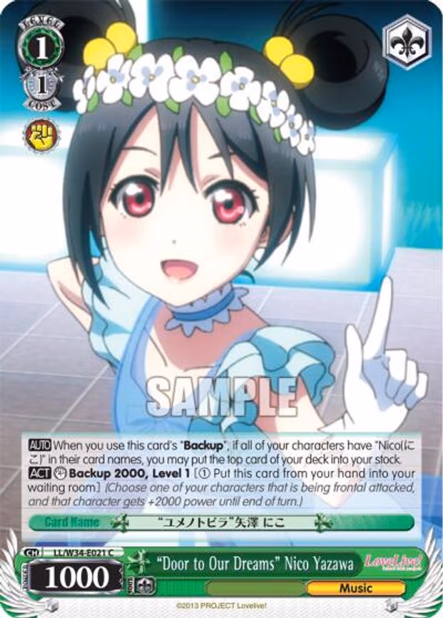"Door to Our Dreams" Nico Yazawa
