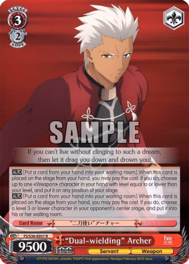 "Dual-wielding" Archer