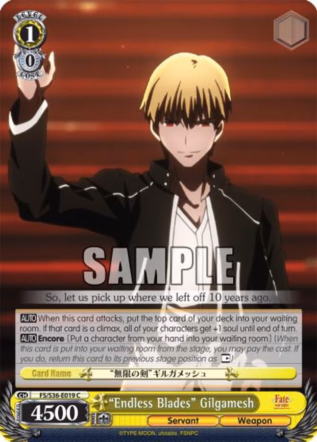 "Endless Blades" Gilgamesh