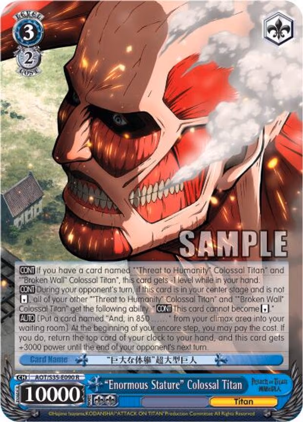 "Enormous Stature" Colossal Titan
