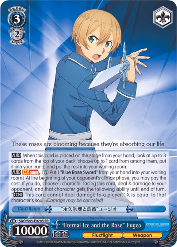 "Eternal Ice and the Rose" Eugeo