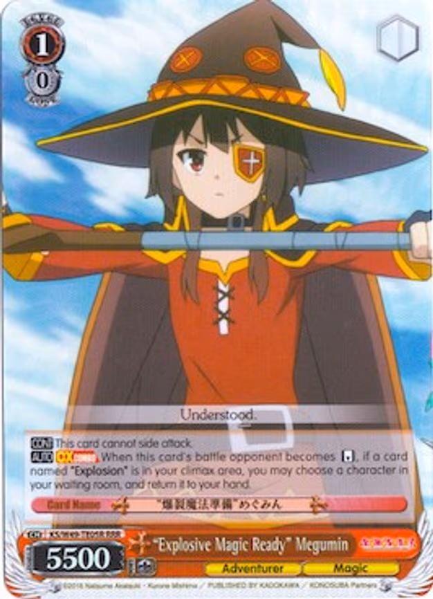 "Explosive Magic Ready" Megumin