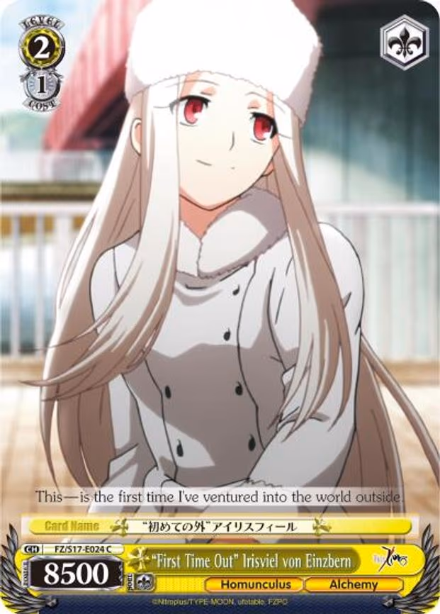 "First Time Out" Irisviel von Einzbern