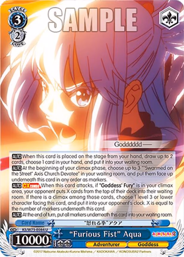"Furious Fist" Aqua